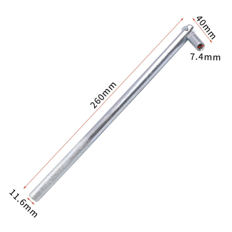 Car Valve Lever Valve Replacement Puller Tire Repair Tool, Style: Steel Handle