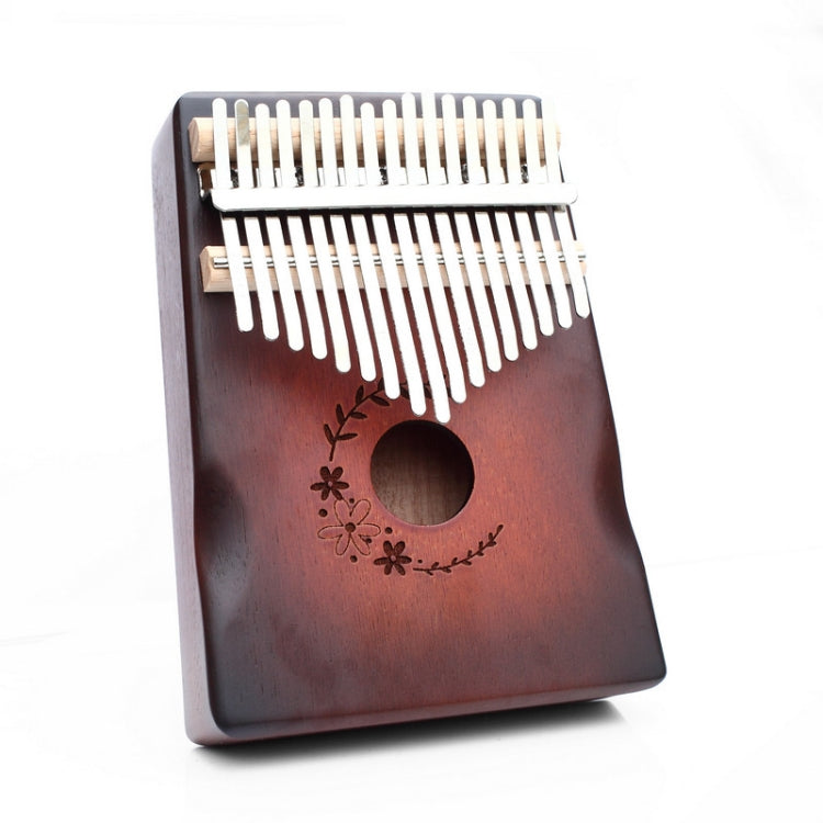 17-tone Radian Design Portable Finger Piano(Blooming Flowers)