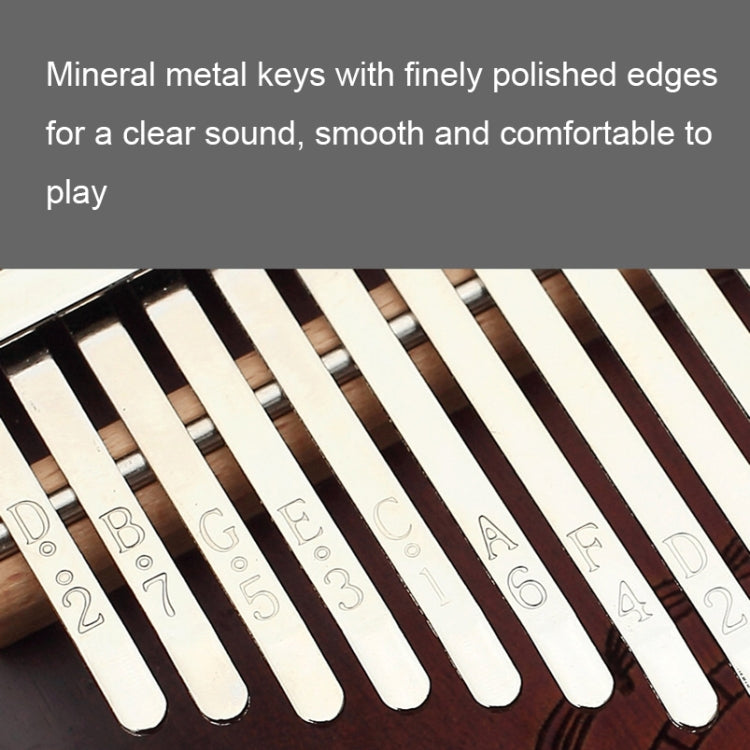 17-tone Radian Design Portable Finger Piano(Forest Party)