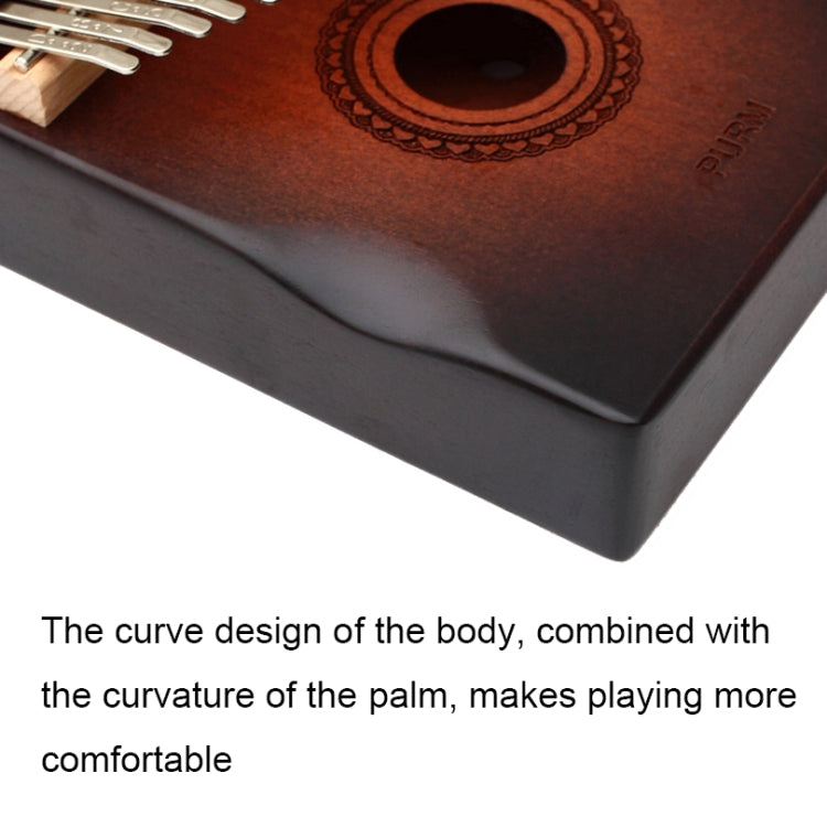 17-tone Radian Design Portable Finger Piano(Cat)