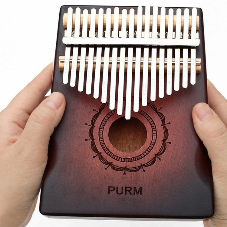 17-tone Radian Design Portable Finger Piano(Forest Party)