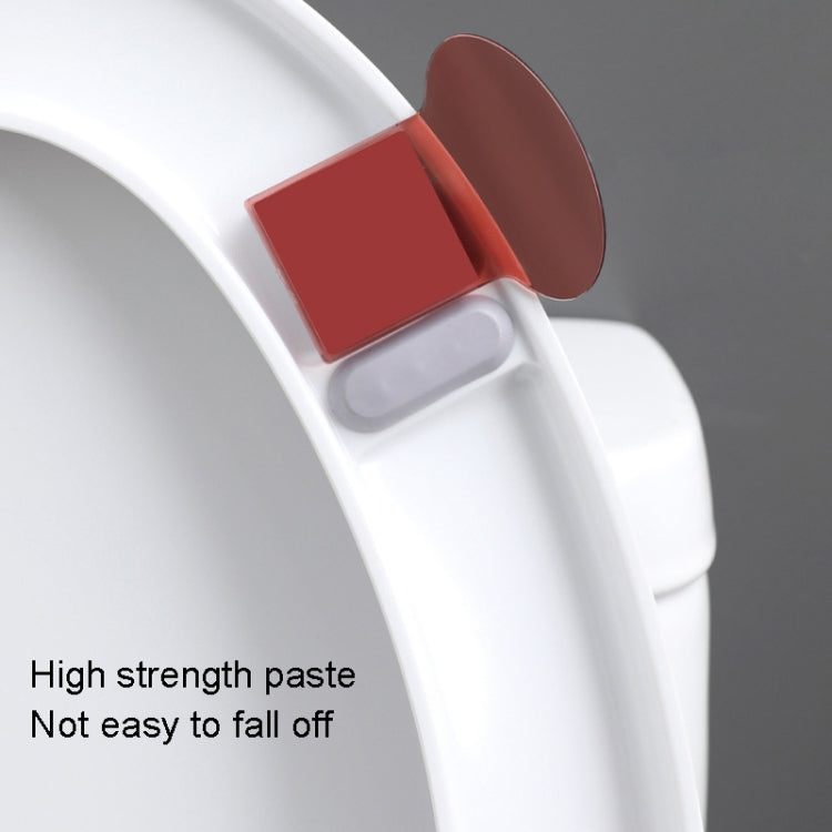 10 PCS Toilet Lid Lifter Convenient Toilet Lid Handle(Transparent)