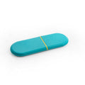 Household Battery Storage Box Data Cable Charger Storage Organizer Box, Color: Blue Single Layer