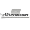88-Key Portable Smart Folding Electric Piano, EU Plug(PJ88C White)