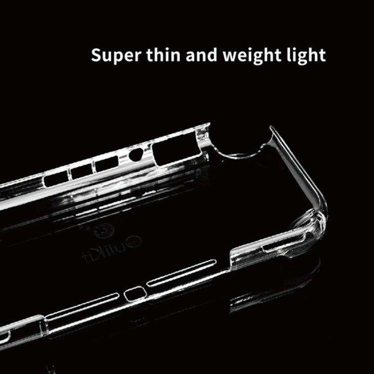 Gulikit NS16 Game Console Transparent Crystal Protective Case For Switch Lite(Transparent)