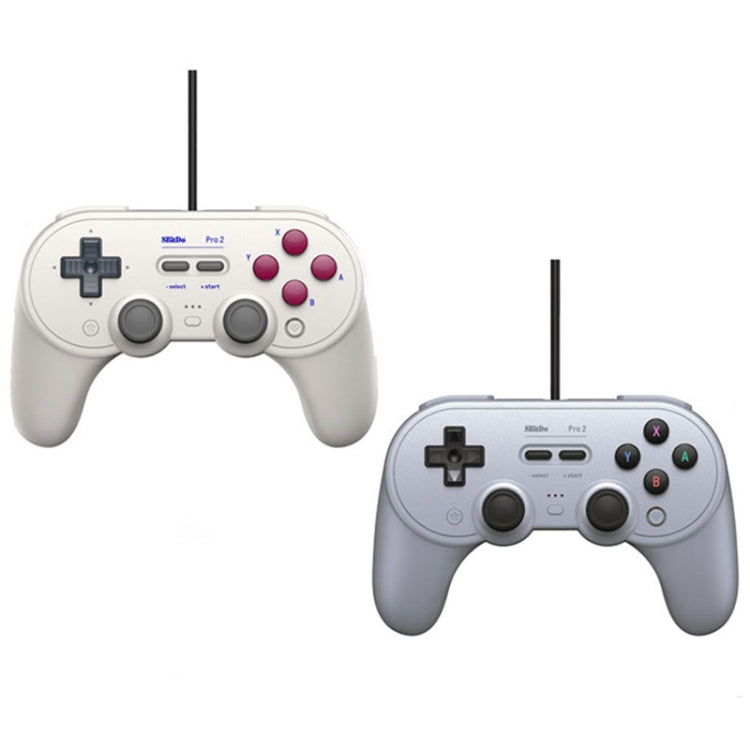 8Bitdo Pro 2 Wired Gamepad For Switch(Gray)