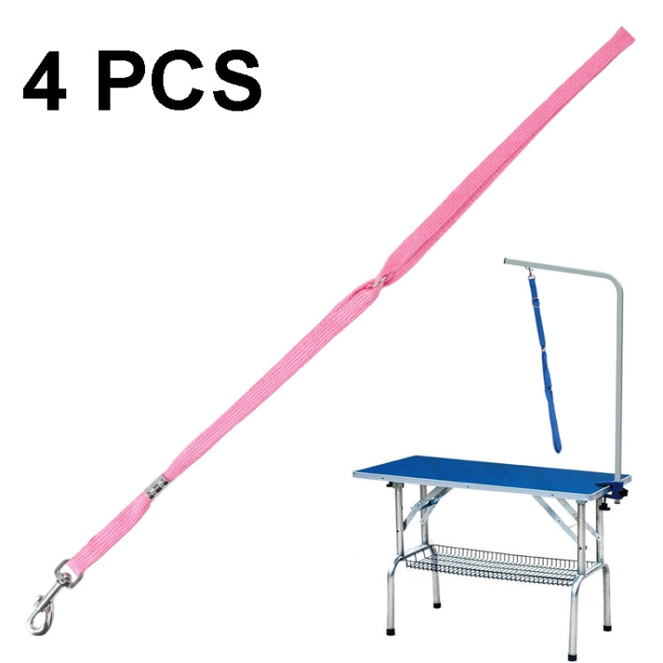Fixed Rope Dog Traction Rope for Pet Bath Table, Color: Pink