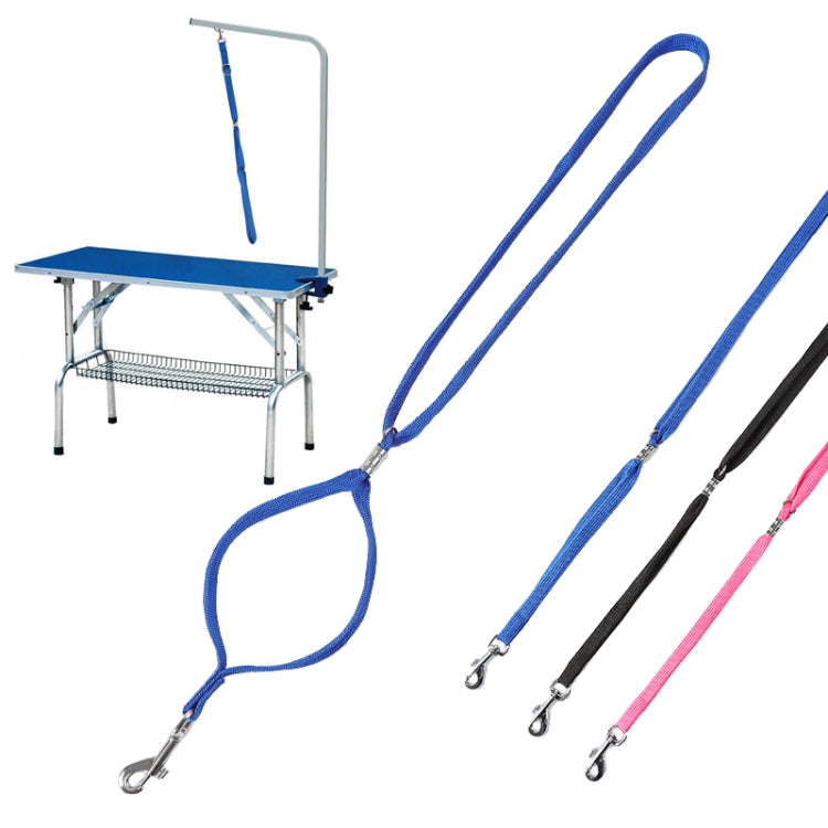 Fixed Rope Dog Traction Rope for Pet Bath Table, Color: Black