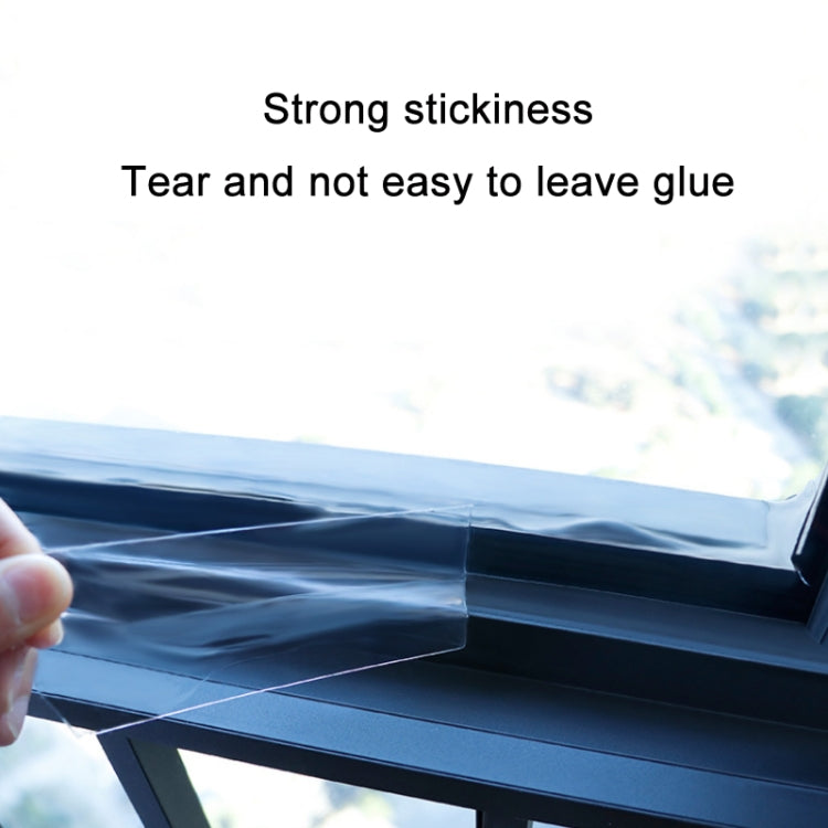 3 PCS 0.25mm Plastic Steel Window Frame Gap Windshield Tape, Size: 5cm Wide x 5m Long