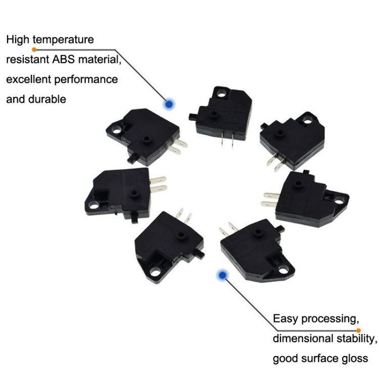 50 PCS Motorcycle Electric Vehicle Upper Pump Brake Switch Disc Brake(Right)