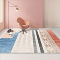 Modern Abstract Geometric Living Room Rug Coffee Table Cushion, Size: 60x90cm(07)
