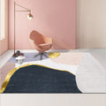 Modern Abstract Geometric Living Room Rug Coffee Table Cushion, Size: 140x200cm(13)