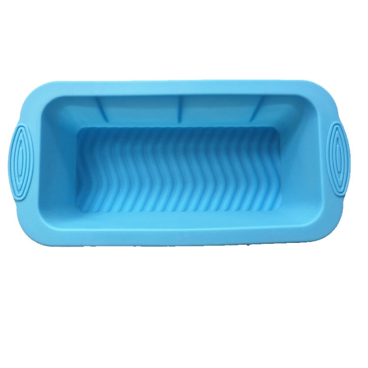 Silicone Pizza Toast Box Long Cake Mold(Blue)