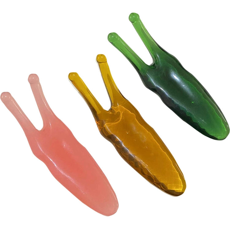 5 PCS Nose Scraping Device Respiratory Tract Clearing Nose Beauty Device(Amber)