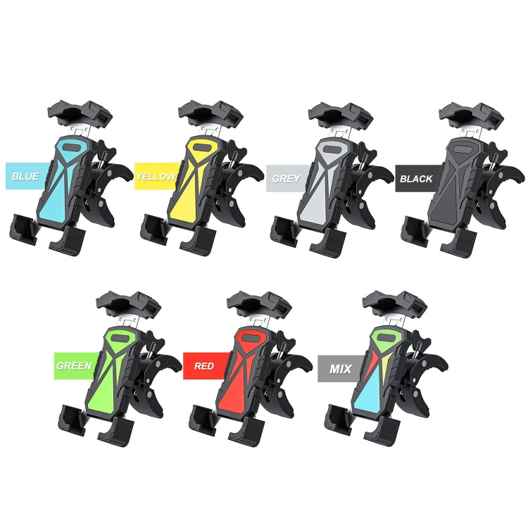 L101+M011 Outdoor Cycling Mechanical Locking Phone Holder(Green)