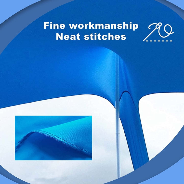 Outdoor Beach Lycra Canopy Camping Tent Sunshade Fishing Tent, Size: 210x160x150cm(Lake Blue)