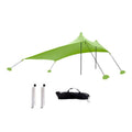Outdoor Beach Lycra Canopy Camping Tent Sunshade Fishing Tent, Size: 300x300x200cm(Green)