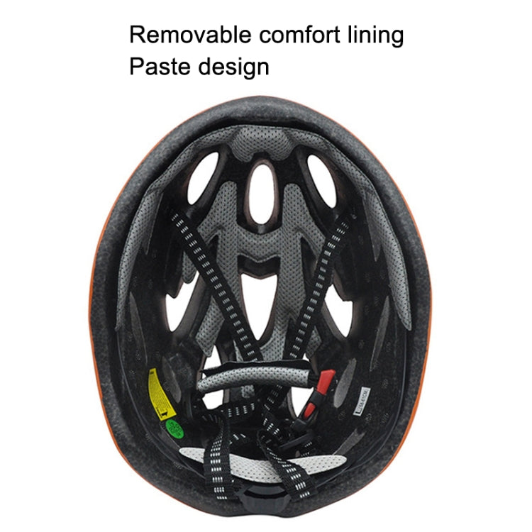 Unisex Cycling Bike One-piece Helmet (Fiber Black)