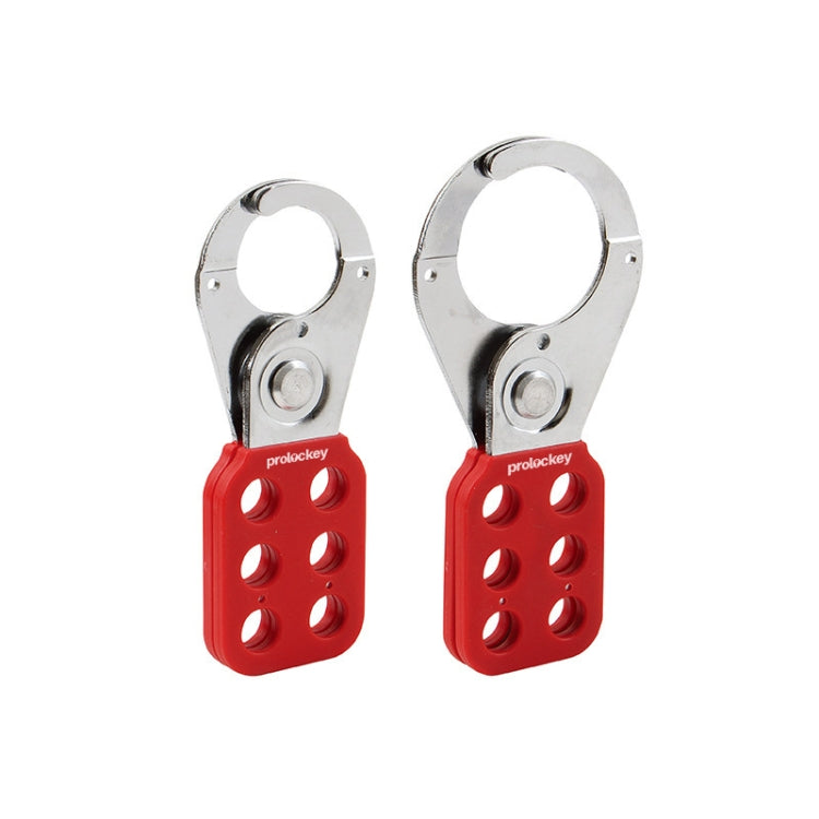 Prolockey Industrial Safety Steel Anti-Rust Six-Link Hasp Lock, Specification: SH01