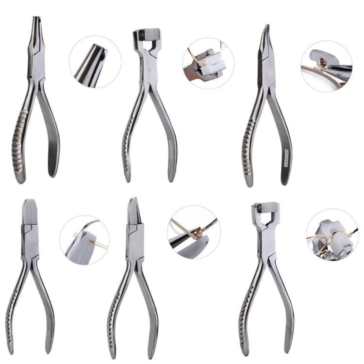 Glasses Repair Tool Pliers Set Nose Pad Temple Adjustment Tool