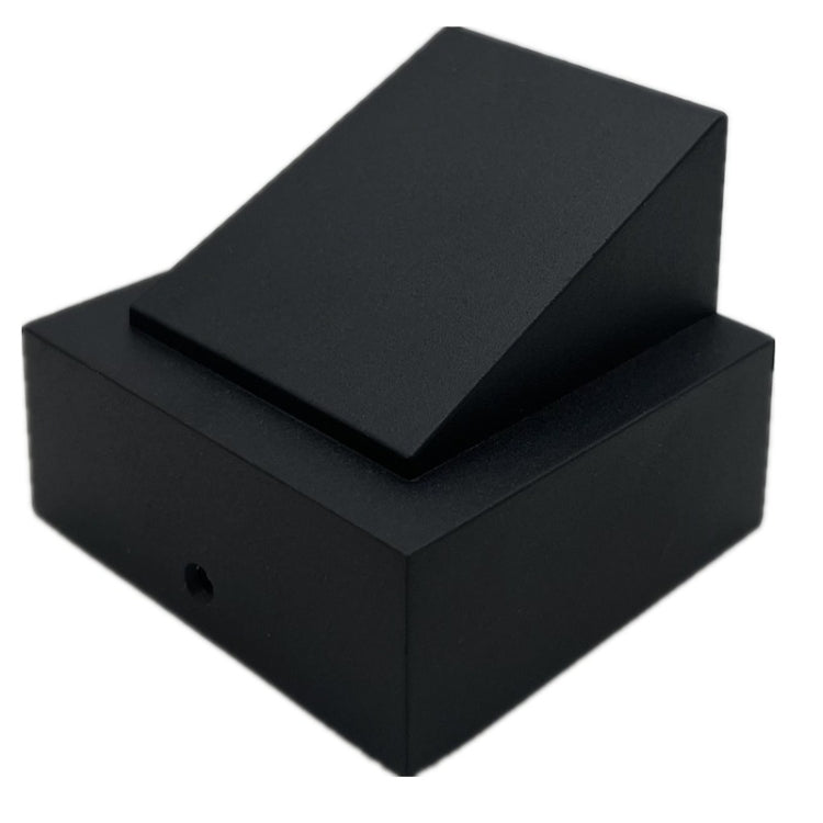 Outdoor Square Waterproof Wall Light, Power: Single K 3W(Warm White)