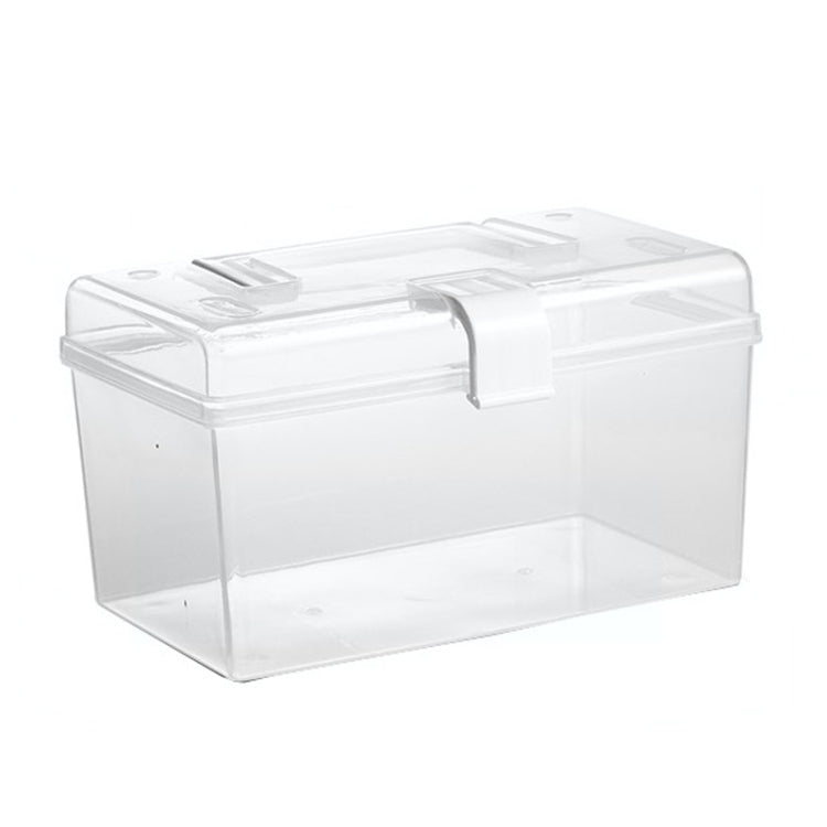 Portable Medicine Box Home Medicine Plastic Storage Box, Style: High Small