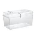 Portable Medicine Box Home Medicine Plastic Storage Box, Style: High Small
