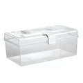 Portable Medicine Box Home Medicine Plastic Storage Box, Style: Long Large