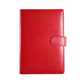 WZJZ0101 PU Leather Thickened Notebook, Specification: A5(Red with Buckle)