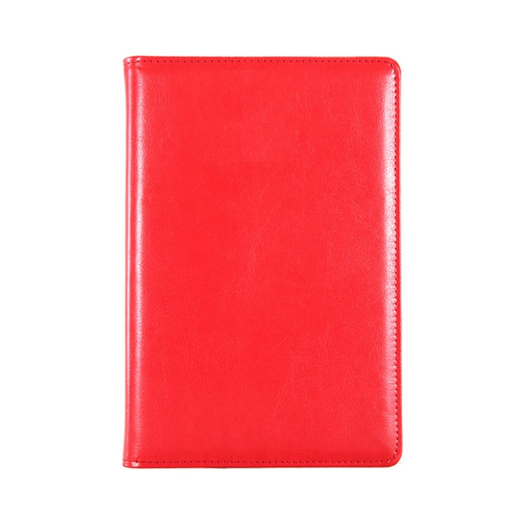 WZJZ0101 PU Leather Thickened Notebook, Specification: B5(Red)