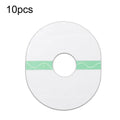 10 PCS Fixed Small Sensor TPU Transparent Adhesive Patch(Oval)