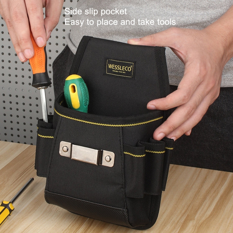 WESSLECO CL195 Electrician Wagged Bags Oxford Cloth Utility Repair Kit, Style: Simple