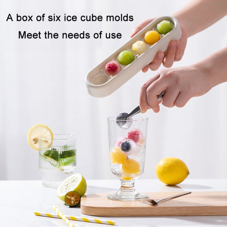 Homemade Quick Frozen Ice Cube Storage Silicone Mold(Yellow Green)