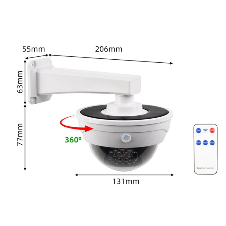 Solar Simulation Camera Monitoring Light Human Body Induction Wall Light(TY11301 LED)