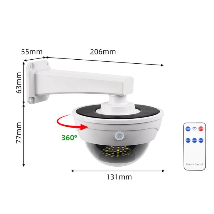 Solar Simulation Camera Monitoring Light Human Body Induction Wall Light(TY11302 SMD)