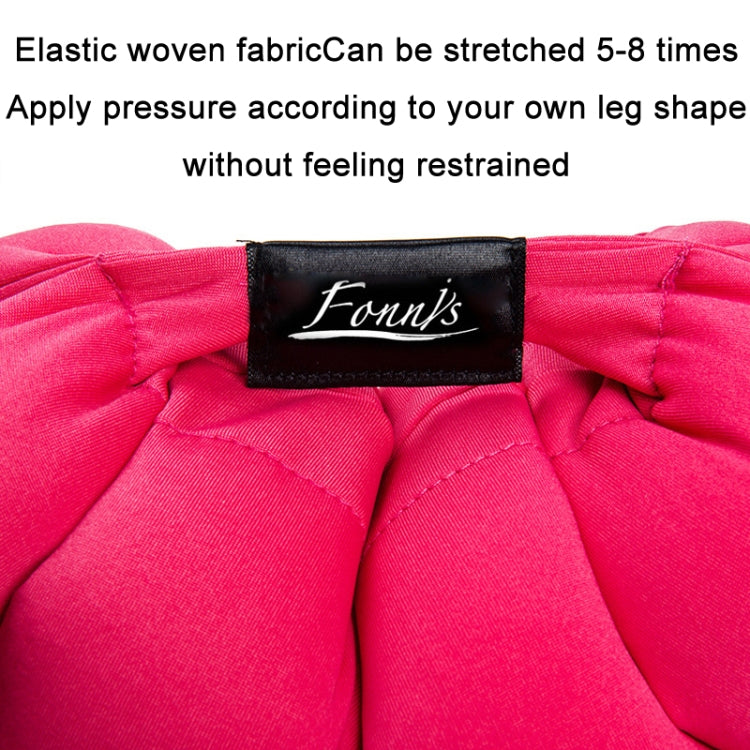 FANNIS Pregnant Women Knee Comfort Anti-pressure Pillow Beautiful Leg Pillow, Size: 35x15x15cm(Rose Red)