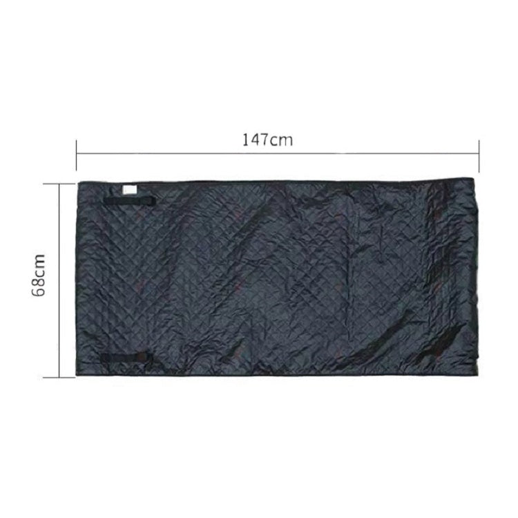 Portable Non-slip Car Repair Reclining Pad(Black)