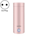 UGASUN Travel Portable Mini Electric Heated Water Cup, Color: EU Plug (Pink)