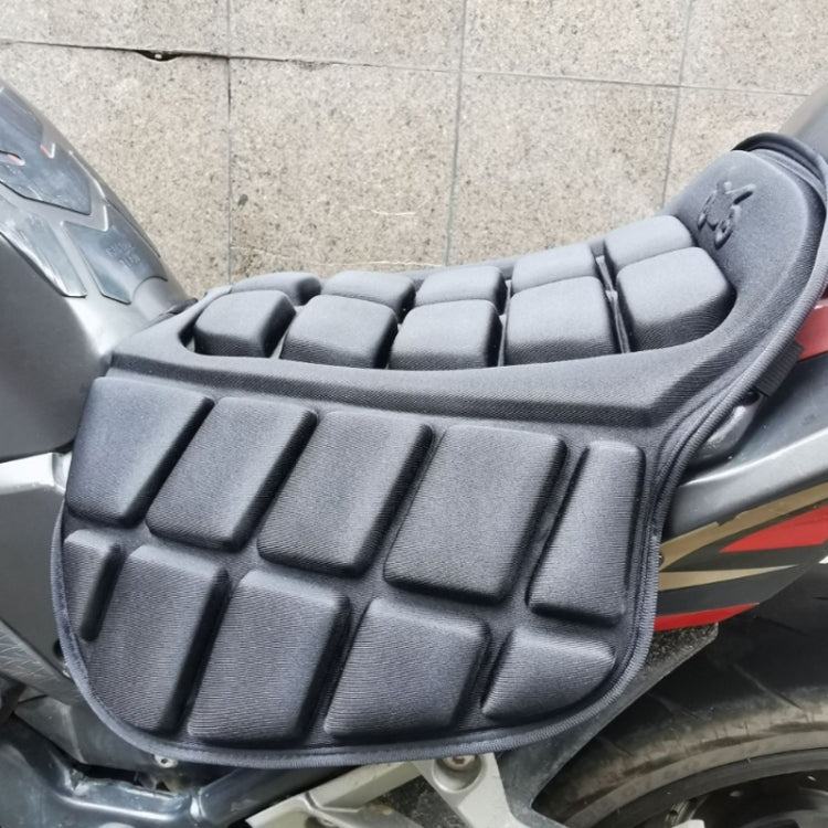 Shock Absorption Heat Insulation Breathable Motorcycle Seat Cushion, Style: Saddle Type
