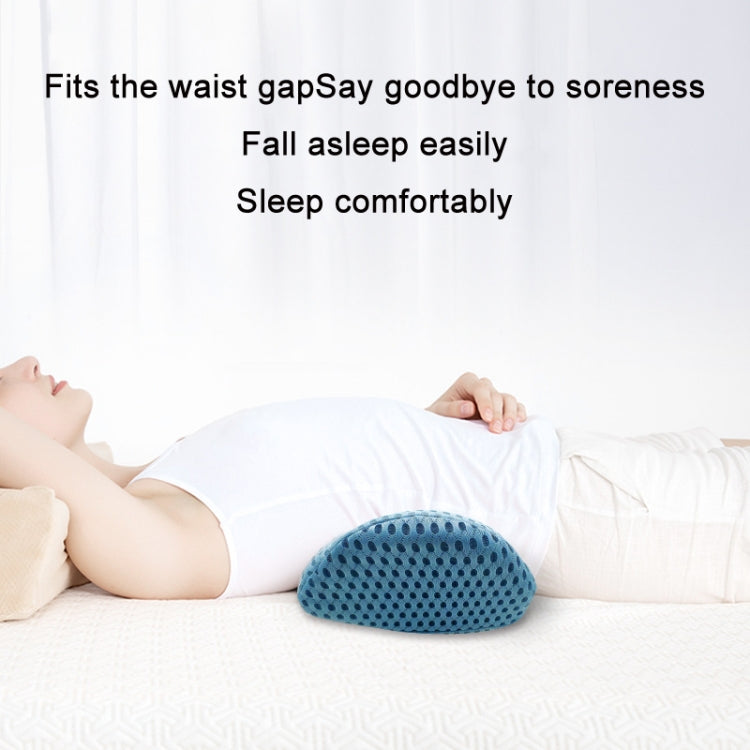 FANNIS Multifunctional Maternity Breathable Sleeping Lumbar Pillow Cushion(Blue)