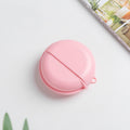 Desktop Portable Storage Box Headset Drug Round Storage Box(Pink)