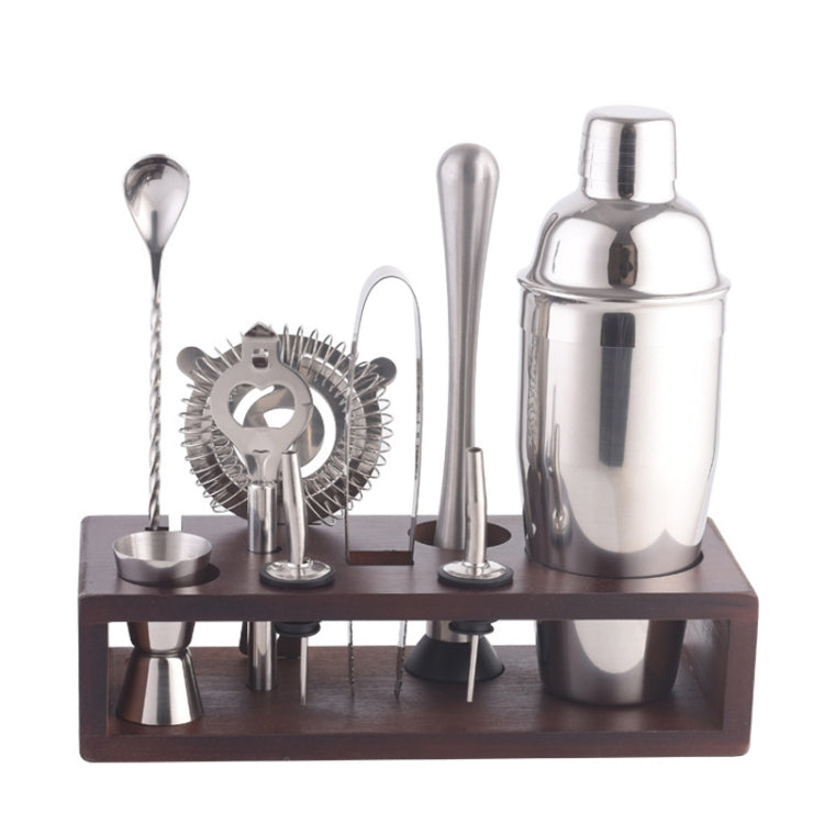 Bamboo and Wood Rack Bartending Tool Set, Spec: K10-25