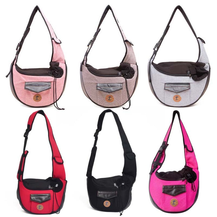 LOVOYAGER Diagonal Pet Backpack Small Dog And Cat Travel Bag, Style: Winter Coffee