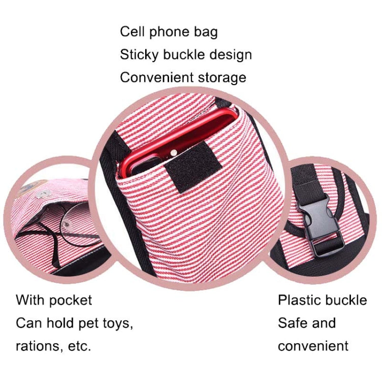 LOVOYAGER Diagonal Pet Backpack Small Dog And Cat Travel Bag, Style: Winter Coffee