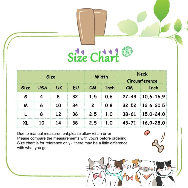 Pet Ethnic Style Polyester Cotton Print Pattern Collar, Size: XL: 2.5x43-71cm(Summer Beach)