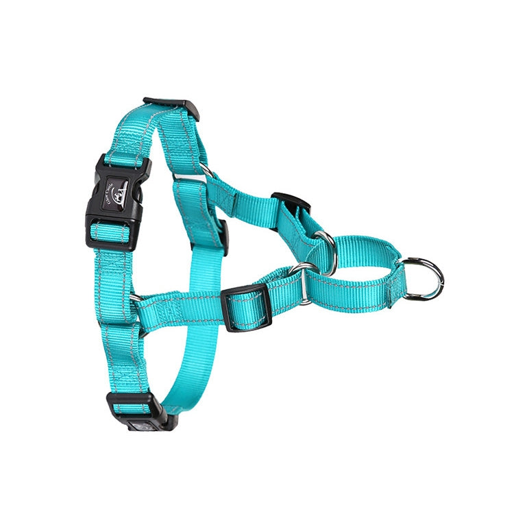 Glow Castle Pet Reflective Nylon Prevent Running Wild Chest Strap, Size: XL(Green)