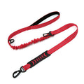 Elastic Reflective Car Dual-purpose Dog Leash(Red)