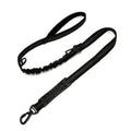 Elastic Reflective Car Dual-purpose Dog Leash(Black)