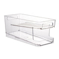 Transparent 2 Layer Automatic Roll-off Cans Beverage Refrigerated Storage Box