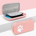 Baona BN-F005 Cat Paw Pattern Cconsole Storage Bag For Switch (Pink)